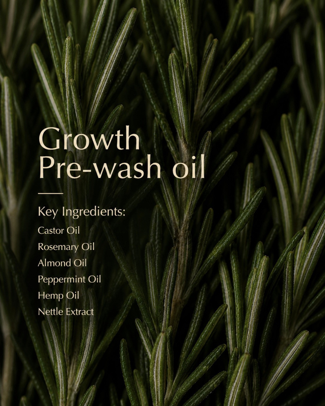GROWTH Activating Scalp Pre-Wash Oil